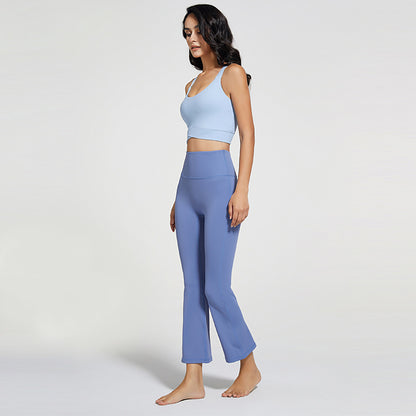 TGC FASHION Gym Outfit | Wide Leg Flare Bottoms Work Out Pants