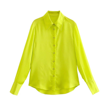 Fall Outfits 2022 | Neon Yellow Aesthetic Shirt