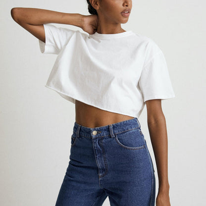 Summer Outfits 2023 | Pure Cotton Sports Crop Top