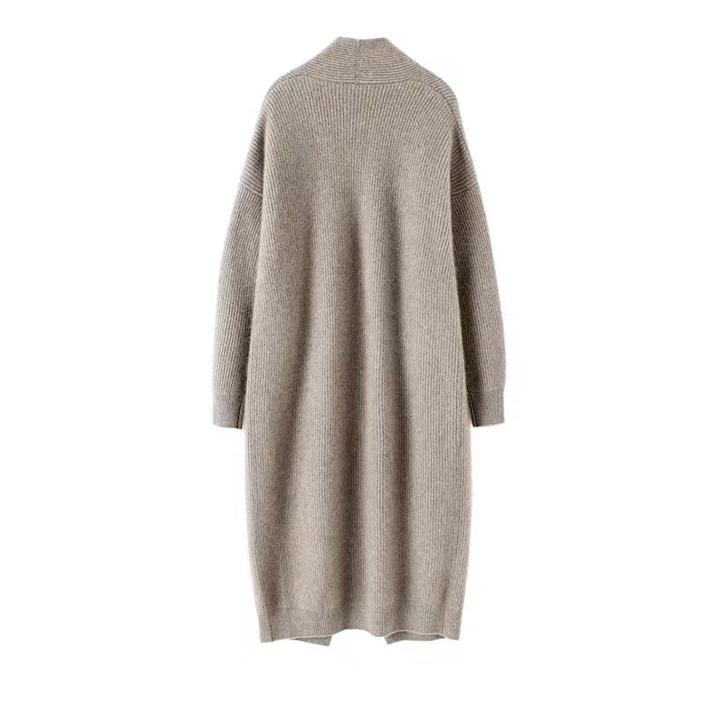 Chic Winter Outfits | Comfortable Viscose Maxi Long Cardigan Sweater