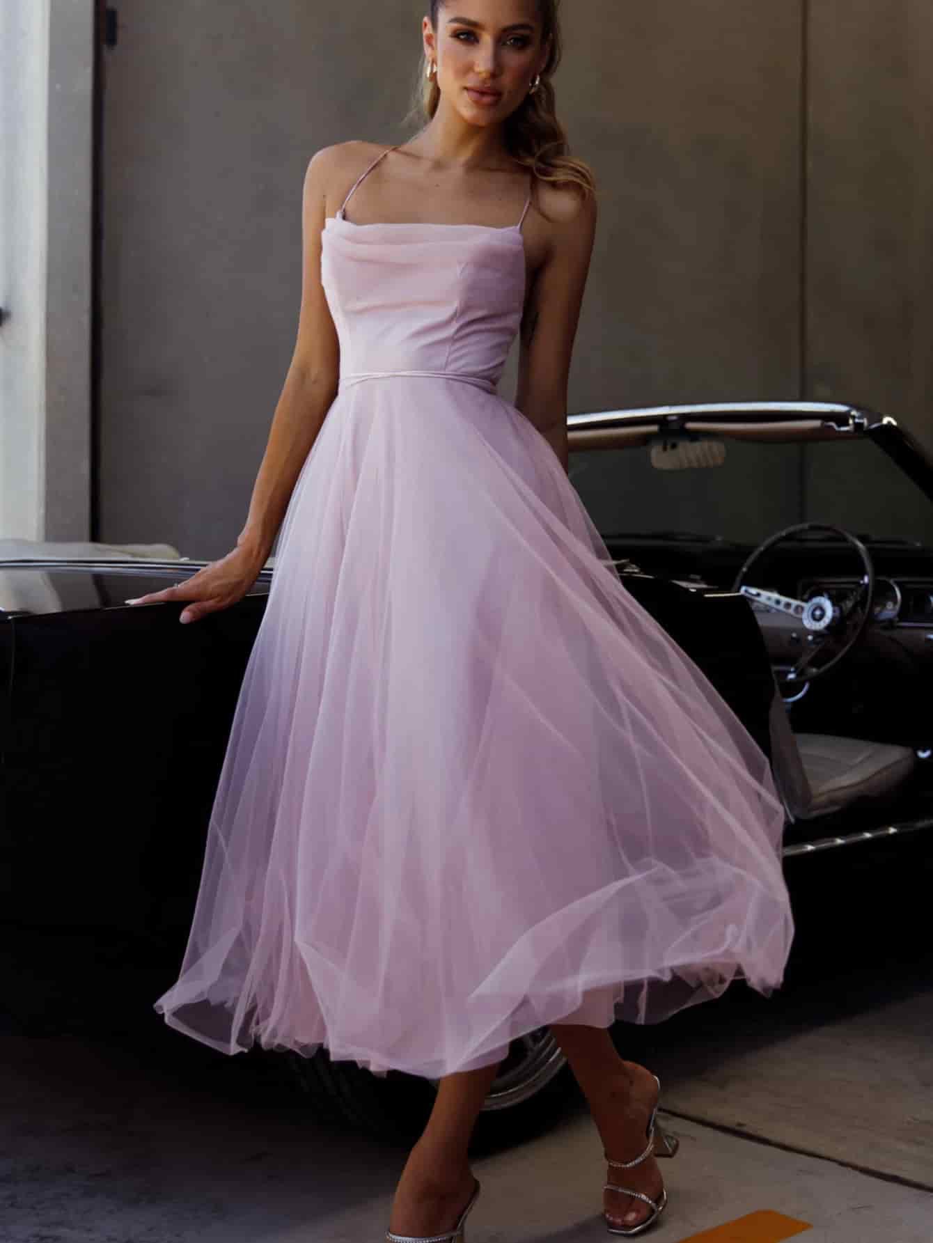 Fall 2023 Fashion Trends | Lilac Lavender Prom Dress
