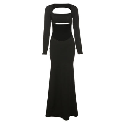 Summer Outfits | Dark Chic Slim Black Dress