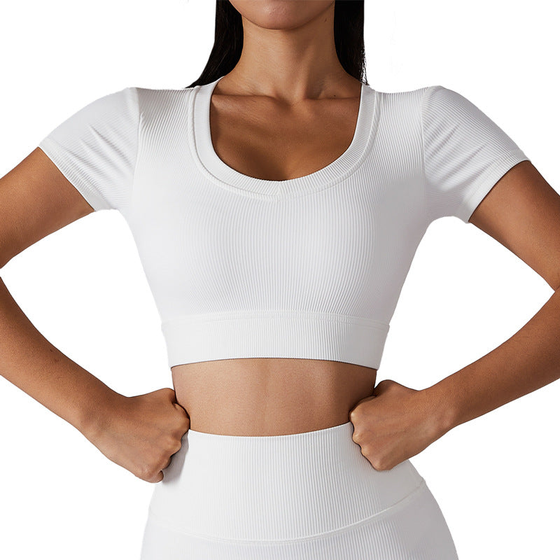 Clean Look Outfit | Round Neck Crop top