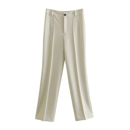 Spring Outfits - Coconut Cream Trouser