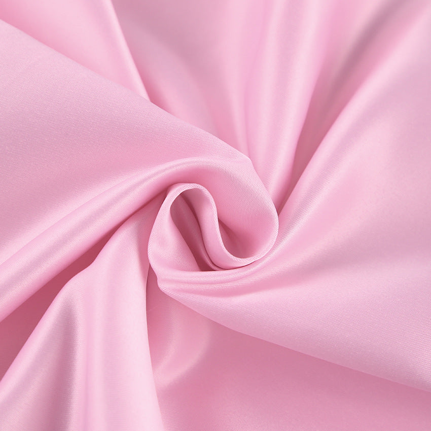 2023 Fashion Trends | Bubble Hem Maxi Long Silk Skirt