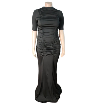 2023 Curvy Fashion | Elegant Pleated Skirt Outfit 2-Piece Set