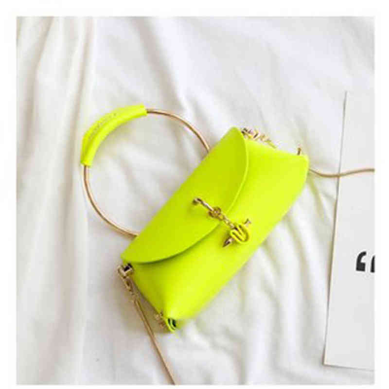Kate Spade Purse Crossbody Shoulder Bag Medium Neon Yellow | eBay