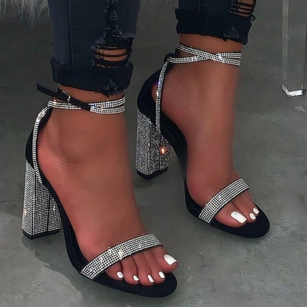 Chunky store prom heels