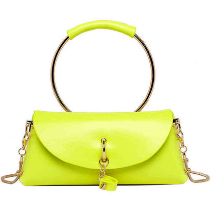 Neon Yellow Aesthetic | Neon Yellow O Handbag